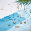 Unicraftale 304 Stainless Steel Pendants STAS-UN0019-70G-2