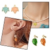 10Pcs 10 Styles Zinc Alloy Pendants ENAM-YW0004-32-7