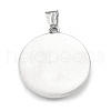 304 Stainless Steel Pendants STAS-G303-23AS-2