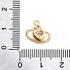 Brass Charms KK-C096-03G-3