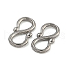 Non-Tarnish 304 Stainless Steel S-Hook Clasps STAS-U007-20A-P-2