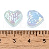 UV Plating Acrylic Cabochons OACR-H121-02C-3