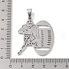Non-Tarnish 201 Stainless Steel Pendants STAS-A094-05B-P-3