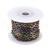 PVD Vacuum Plating 304 Stainless Steel Cable Chains CHS-TA0001-03MC-10