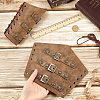 Adjustable Imitation Leather Cord Bracelet AJEW-WH0010-51A-3