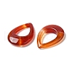 Natural Brazil Red Agate Pendants G-K337-02-2