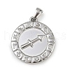 304 Stainless Steel Pendants STAS-C131-04P-12-1