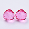 Transparent Acrylic Pendants X-TACR-Q261-B-V08-2