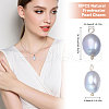 CHGCRAFT 10Pcs Natural Freshwater Pearl Pendants FIND-CA0009-02B-2
