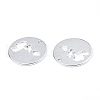 Non-Tarnish 201 Stainless Steel Pendants STAS-N098-073P-1