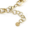 304 Stainless Steel Curb Chain Necklaces NJEW-K387-02G-2