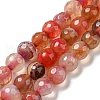 Natural Agate Beads Strands G-C082-A01-21-2