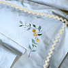 ANATTASOUL 10 Yards Cotton Wave Bending Lace Trim OCOR-AN0001-06-5
