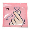 Square Plastic Packaging Zip Lock Bags OPP-K001-06E-2