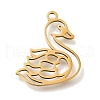201 Stainless Steel Pendants STAS-R136-13G-1