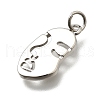 Brass Pendants KK-Z093-09P-2
