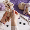 GOMAKERER 30Pcs Plastic Craft Dog Noses DOLL-GO0001-01A-4