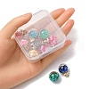 10Pcs Glass Ball Pendants GLAA-YW0001-80-4