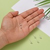 925 Sterling Silver Ear Stud Findings STER-K167-042D-S-4