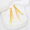 Brass Tassel Stud Earrings CO5306-2