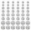 ARRICRAFT 80Pcs 8 Styles 304 Stainless Steel Bead STAS-AR0002-04-1