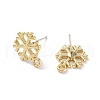 Alloy Stud Earring Findings FIND-U006-03G-2