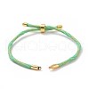 Nylon Cord Silder Bracelets MAK-C003-03G-06-4