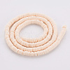 Handmade Polymer Clay Bead Strands X-CLAY-T002-4mm-76-2