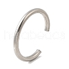 304 Stainless Steel Cuff Bangles for Men Women BJEW-Q042-06P-2