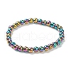 Synthetic Hematite Beaded Stretch Bracelets BJEW-D446-B-09-2