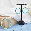 SUNNYCLUE 1 Strand  Natural Howlite Beads Strands TURQ-SC0001-25-4