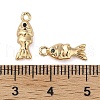 Brass Micro Pave Cubic Zirconia Pendants KK-U045-14G-3