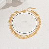 Bohemian Style Round Beaded Tassel Anklet for Women CN8805-3