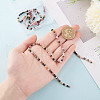GOMAKERER 2 Strands Natural Tourmaline Beads Strands G-GO0001-58-5