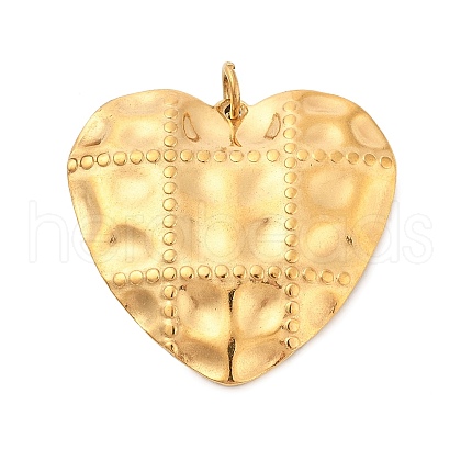 304 Stainless Steel Pendants STAS-P395-02A-G-1