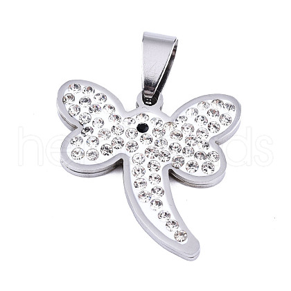 201 Stainless Steel Pendants STAS-T044-218P-1