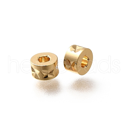 Brass Beads KK-K378-63G-1