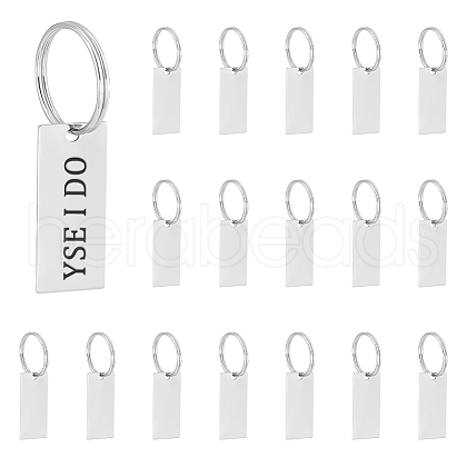 201 Stainless Steel Keychain KEYC-UN00009-1