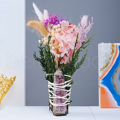 Natural Rhodonite Artifical Bouquets PW-WG28914-11-1