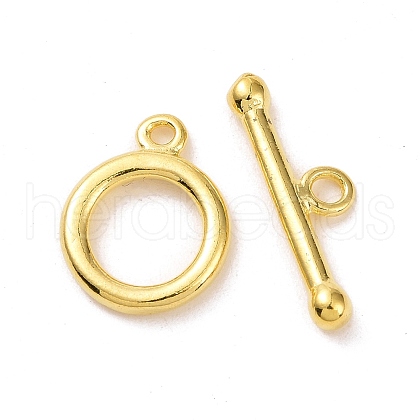 Brass Toggle Clasps X-KK201-G-1