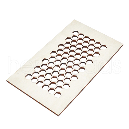 Wood Air Vent Cover AJEW-WH0270-368A-1