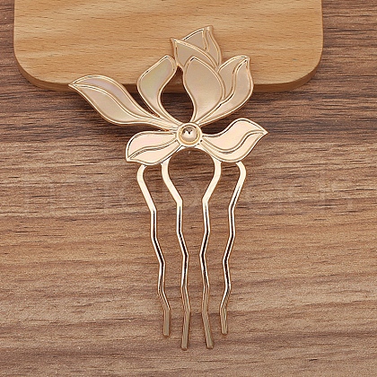 Alloy Hair Comb Findings PW-WG20F5C-03-1