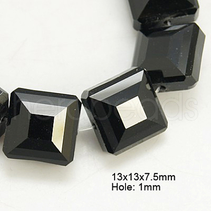 Electroplate Glass Beads EGLA-H002-E-05-1