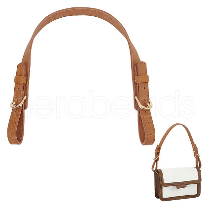 PU Imitation Leather Bag Handles FIND-WH0002-58A-1