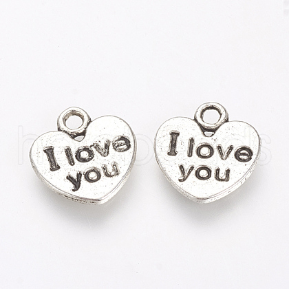Tibetan Style Alloy Pendants TIBE-S303-20AS-NR-1