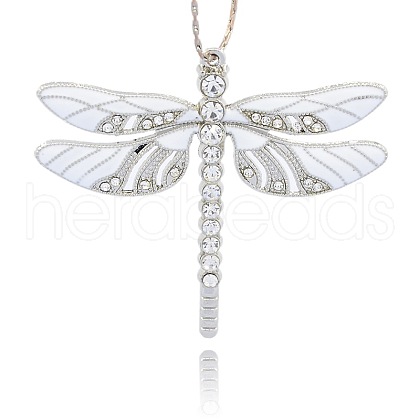 Alloy Enamel Dragonfly Big Pendants X-ENAM-L034-04P-1