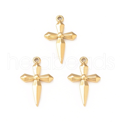 304 Stainless Steel Pendants STAS-A075-17G-1