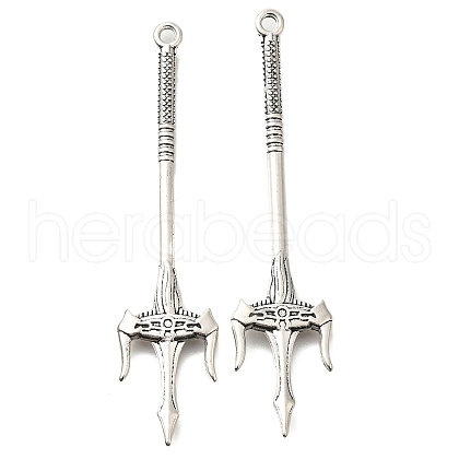 Tibetan Style Alloy Big Pendants FIND-G078-33E-AS-1