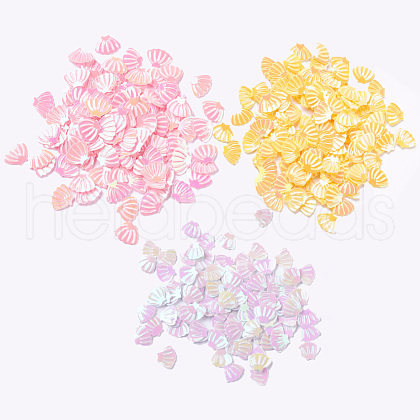 Ornament Accessories Plastic  Paillette/Sequins Beads PVC-G001-06-M-1