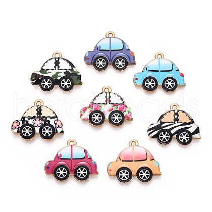 Printed Alloy Pendants ENAM-N056-223-1